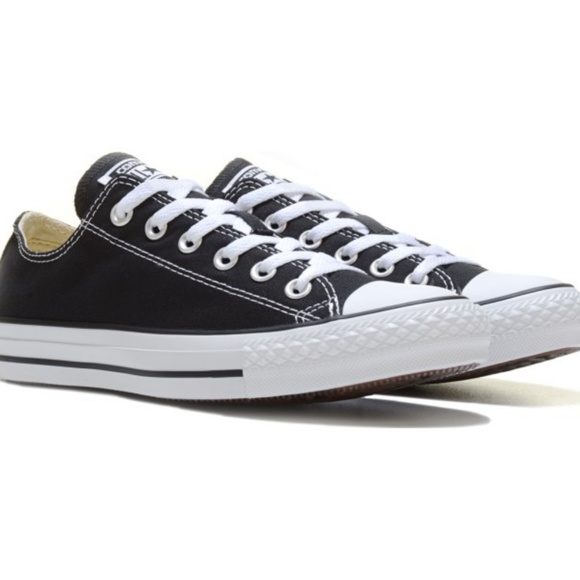 Converse Shoes - Converse | Black Low Top Canvas Shoes NIB NWT